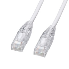 【KB-SL6YS-20W】カテゴリ6LANケーブル(スリム、やわらか、ツメ折れ防止コネクタ)