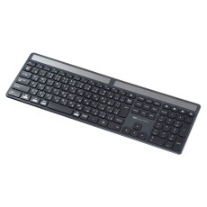 【SKB-BTEC1BK】ソーラー充電Bluetoothキーボード