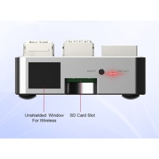 【EDATEC-ED-PI5CASE-BS】Raspberry Pi 5用 パッシブクーリング CNCケース(ボックス) シルバー