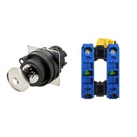 【A22NK-2BM-01BA-G101】[受注生産品]キー形セレクタスイッチ