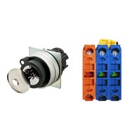 【A22NK-2ML-01BA-G112】キー形セレクタスイッチ