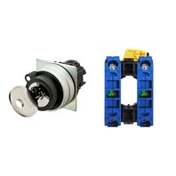 【A22NK-2MM-01BA-G101】[受注生産品]キー形セレクタスイッチ