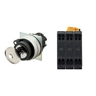 【A22NK-2MM-01CA-P112】キー形セレクタスイッチ