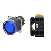 【A22NL-BGM-TAA-P100-AC】[受注生産品]押しボタンスイッチ