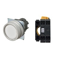 【A22NL-MNA-TWA-P100-WB】[受注生産品]押しボタンスイッチ