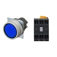 【A22NL-MNM-TAA-P202-AC】[受注生産品]押しボタンスイッチ