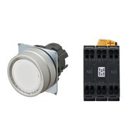 【A22NL-MNM-TWA-P102-WC】[受注生産品]押しボタンスイッチ