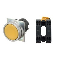 【A22NN-MNM-NYA-P102-NN】[受注生産品]押しボタンスイッチ