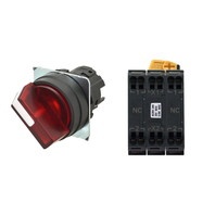 【A22NW-2BM-TRA-P202-RE】[受注生産品]セレクタスイッチ