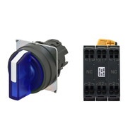 【A22NW-3BL-TAA-P202-AC】[受注生産品]セレクタスイッチ