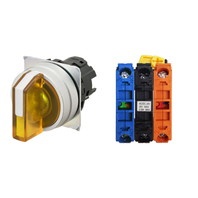 【A22NW-3ML-TYA-G201-YE】[受注生産品]セレクタスイッチ