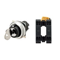 【A30NK-3MR-01DA-P201】[受注生産品]キー形セレクタスイッチ