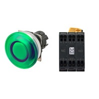 【A30NL-MMM-TGA-P102-GD】[受注生産品]押しボタンスイッチ