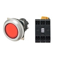 【A30NL-MNA-TRA-P101-RB】押しボタンスイッチ