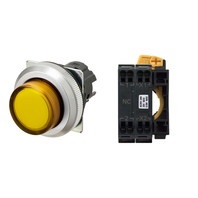 【A30NL-MPM-TYA-P002-YE】[受注生産品]押しボタンスイッチ