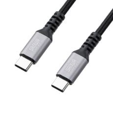 【KU-CCP6005TK】USB 2.0 Type-Cケーブル(C-C・ストレート・60W・0.5m)
