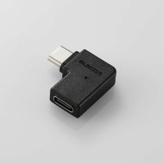 【AD-CFCML01BK】USBアダプター L字横(USB Type-C(TM)プラグ - USB Type-Cポート)