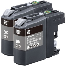 【ECI-BR111B-2P】ブラザー用リサイクルインクカートリッジ LC111BK互換 ブラック