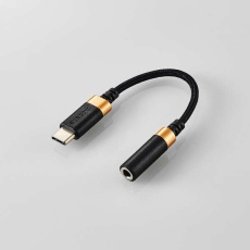 【MPA-C35DSBK】USB Type-C(TM) - φ3.5mm変換ケーブル(高耐久)