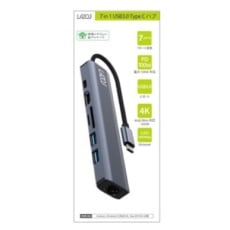 【L-CHU7】USB3.0 Type-Cハブ(7in1)