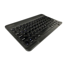 【L-BTK3-B】Bluetoothキーボード丸型キー(ブラック)