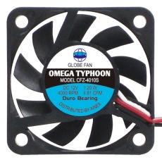 【CFZ-4010SB】OMEGA TYPHOON(40mm、薄型超静音ファン)