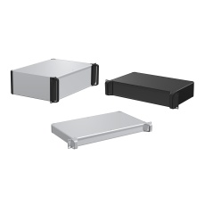 【AUR88-43-43P-SB】AUR型ラックマウントケース(シルバー/ブラック)