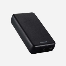 【DE-C52-20000BK】20000mAh 2C PD20W モバイルバッテリー