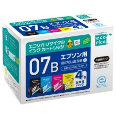 【ECI-EIB07B-4P】エコリカリサイクルインク