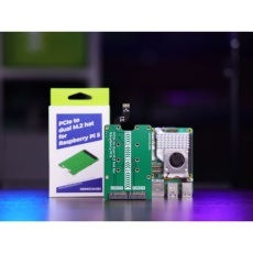 【103110064】Raspberry Pi 5用PCIe - デュアルM.2 HAT