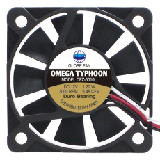 【CFZ-5010LB】OMEGA TYPHOON冷却ファン(50mm、薄型究極静音タイプ)