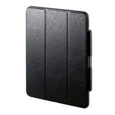 【PDA-IPAD2014BK】iPad Pro 13インチ(M4/2024)用タッチペン収納ポケット付きケース