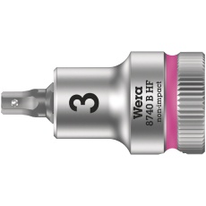 【003030】WERA ヴェラ 差込角3/8DR Hex-Plusビットソケット 先端サイズ3mm 全長35mm