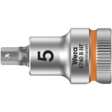 【003033】WERA ヴェラ 差込角3/8DR Hex-Plusビットソケット 先端サイズ5mm 全長35mm