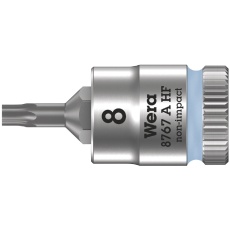 【003360】WERA ヴェラ 差込角1/4DR トルクスビットソケット 保持機能を備えたサイクロップビットソケット 先端サイズTX8 全長サイズ28mm