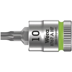 【003362】WERA ヴェラ 差込角1/4DR トルクスビットソケット 保持機能を備えたサイクロップビットソケット 先端サイズTX10 全長サイズ28mm