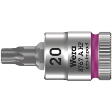 【003364】差込角1/4DR トルクスビットソケット 保持機能を備えたサイクロップビットソケット 先端サイズTX20全長サイズ28mm