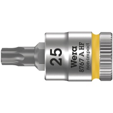 【003365】WERA ヴェラ 差込角1/4DR トルクスビットソケット 保持機能を備えたサイクロップビットソケット 先端サイズTX25 全長サイズ28mm