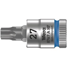 【003367】WERA ヴェラ 差込角1/4DR トルクスビットソケット 保持機能を備えたサイクロップビットソケット 先端サイズTX27 全長サイズ28mm