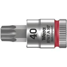 【003371】WERA ヴェラ 差込角1/4DR トルクスビットソケット 保持機能を備えたサイクロップビットソケット 先端サイズTX40 全長サイズ28mm