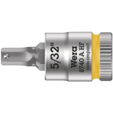 【003385】WERA ヴェラ 差込角1/4DR 保持機能を備えたヘックスプラスビットソケット 先端サイズ5/32inch 全長28mm