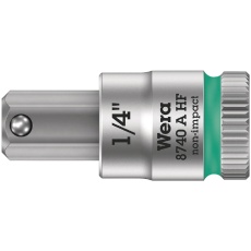 【003388】WERA ヴェラ 差込角1/4DR 保持機能を備えたヘックスプラスビットソケット 先端サイズ1/4inch 全長28mm