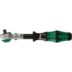 【003500】WERA ヴェラ 差込角1/4DR サイクロップラチェットハンドル ギア数72