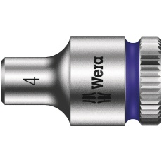 【003501】差込角1/4DR 1/4インチZYKLOPソケット 六角差込サイズ4mm 全長23mm