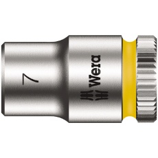 【003506】差込角1/4DR 1/4インチZYKLOPソケット 六角差込サイズ7mm 全長23mm