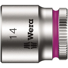 【003513】差込角1/4DR 1/4インチZYKLOPソケット 六角差込サイズ14mm 全長23mm