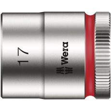 【003562】WERA ヴェラ 差込角3/8DR ZYKLOPソケット 六角差込サイズ17mm 全長30mm