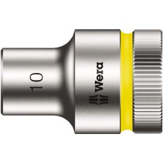 【003601】WERA ヴェラ 差込角1/2DR ZYKLOPソケット 六角差込サイズ10mm 全長37mm