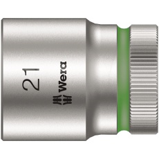 【003612】差込角1/2DR ZYKLOPソケット 六角差込サイズ21mm 全長37mm