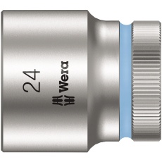 【003614】差込角1/2DR ZYKLOPソケット 六角差込サイズ24mm 全長37mm